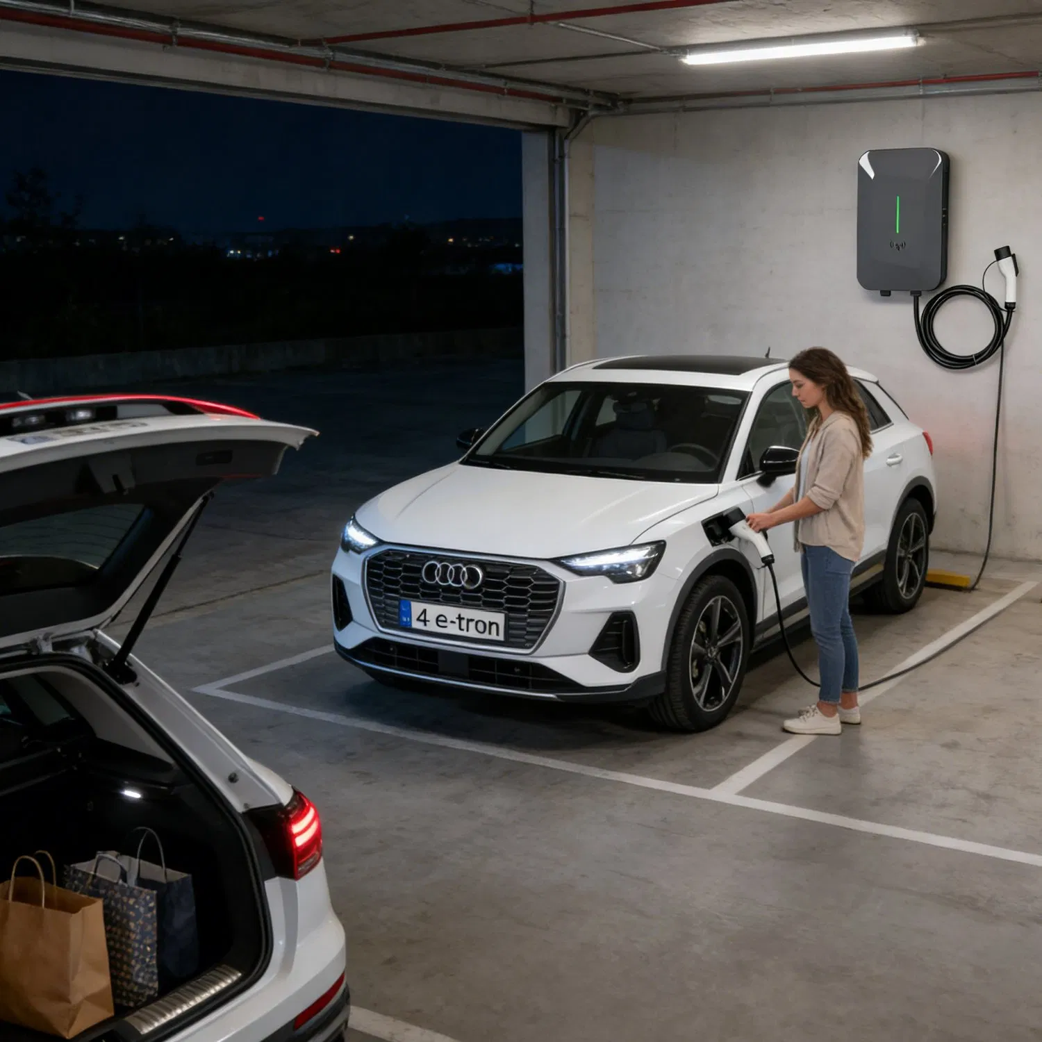 Mennekes Charger EV Charging Point Wallbox Charger