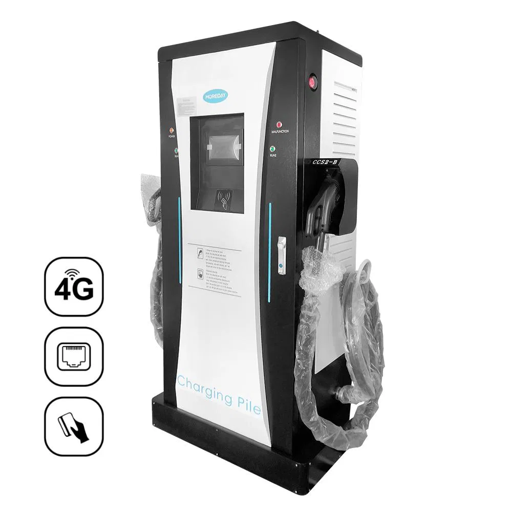 Fast DC Electric Vehicle Charging Equipment Double Charging Guns 120kw EV DC Car Charging Pile