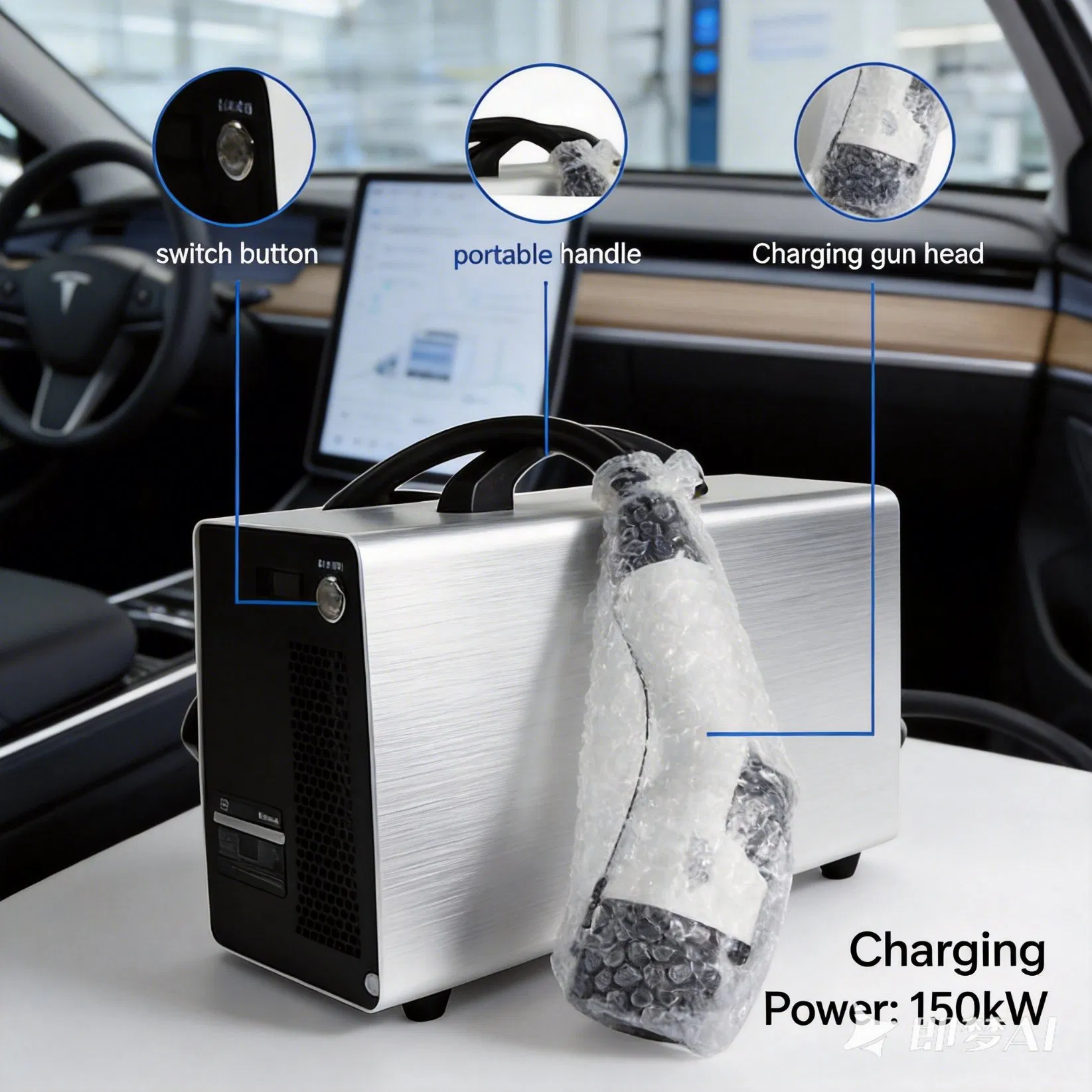 11kw Single Phase Smart EV Charger with WiFi Control