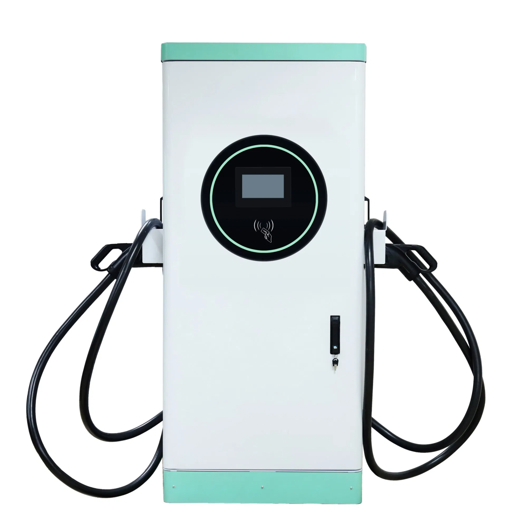 Commercial Level 3 Floor-Mounted 80kw Charging Stations CCS1
