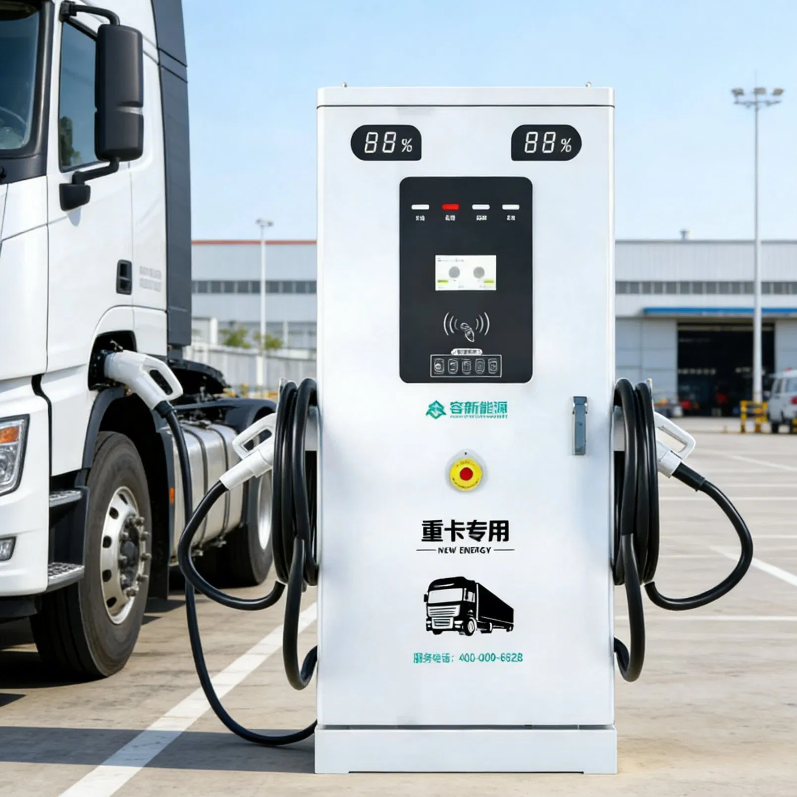 Untethered EV Charger European Flexible Charging Station