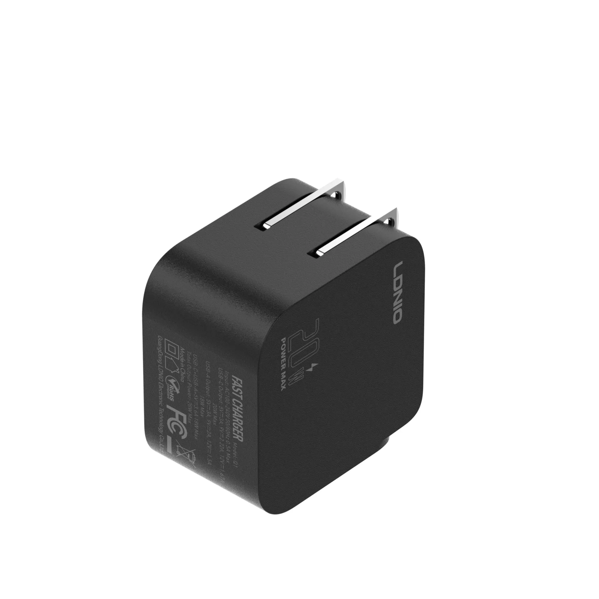 Premium Quality Ldnio Q1 20W USB Fast Charger for Samsung Pixel LG iPhone Android Mobile Phone Charger Power Supply Cell Phone Accessories