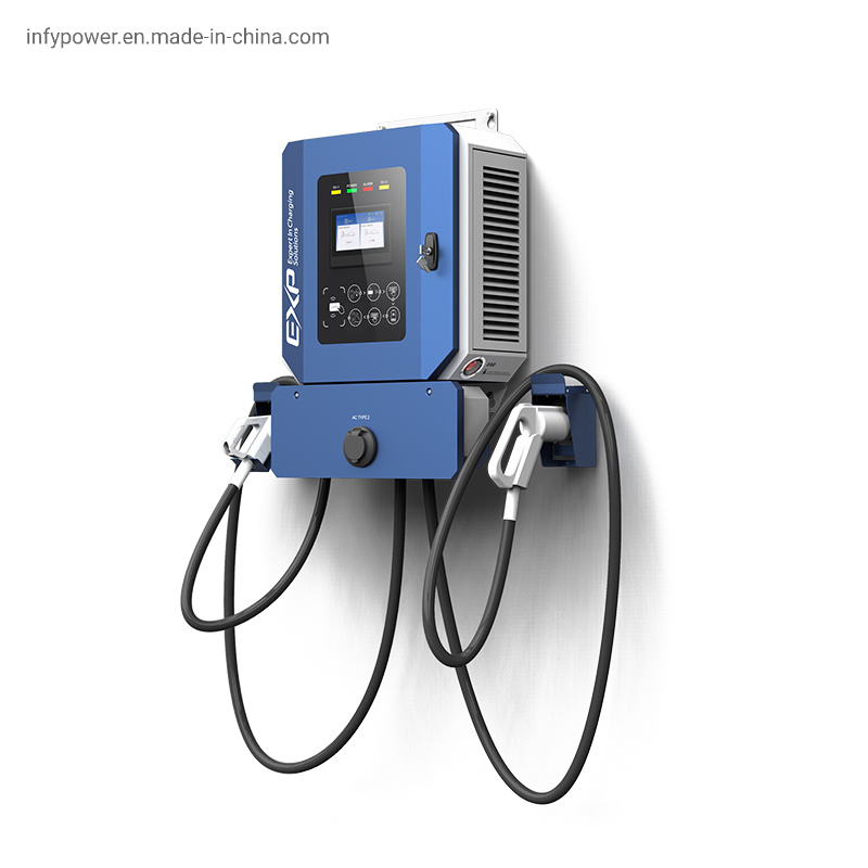 Evse DC 30kw 1000V EV Charging Point Fast Electric Vehicle Charging Pile Modular Design AC 22kw Option