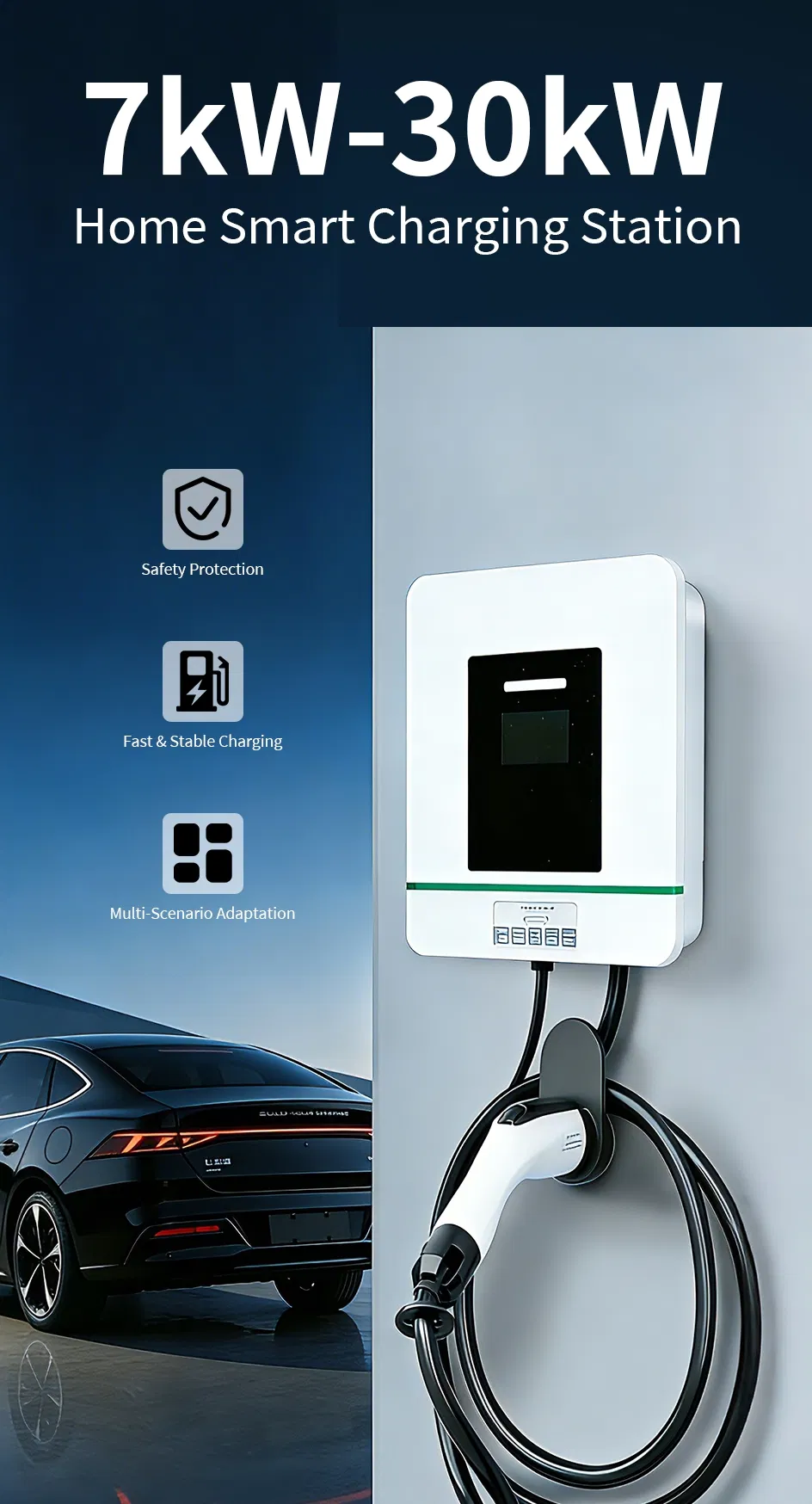 Smart EV Charger Display