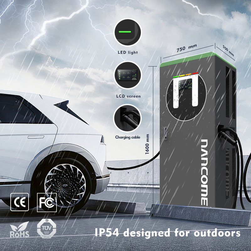120kw/160kw/180kw/240kw New Energy Commercial Level3 IP54 DC Electric Cars EV Charging Stations