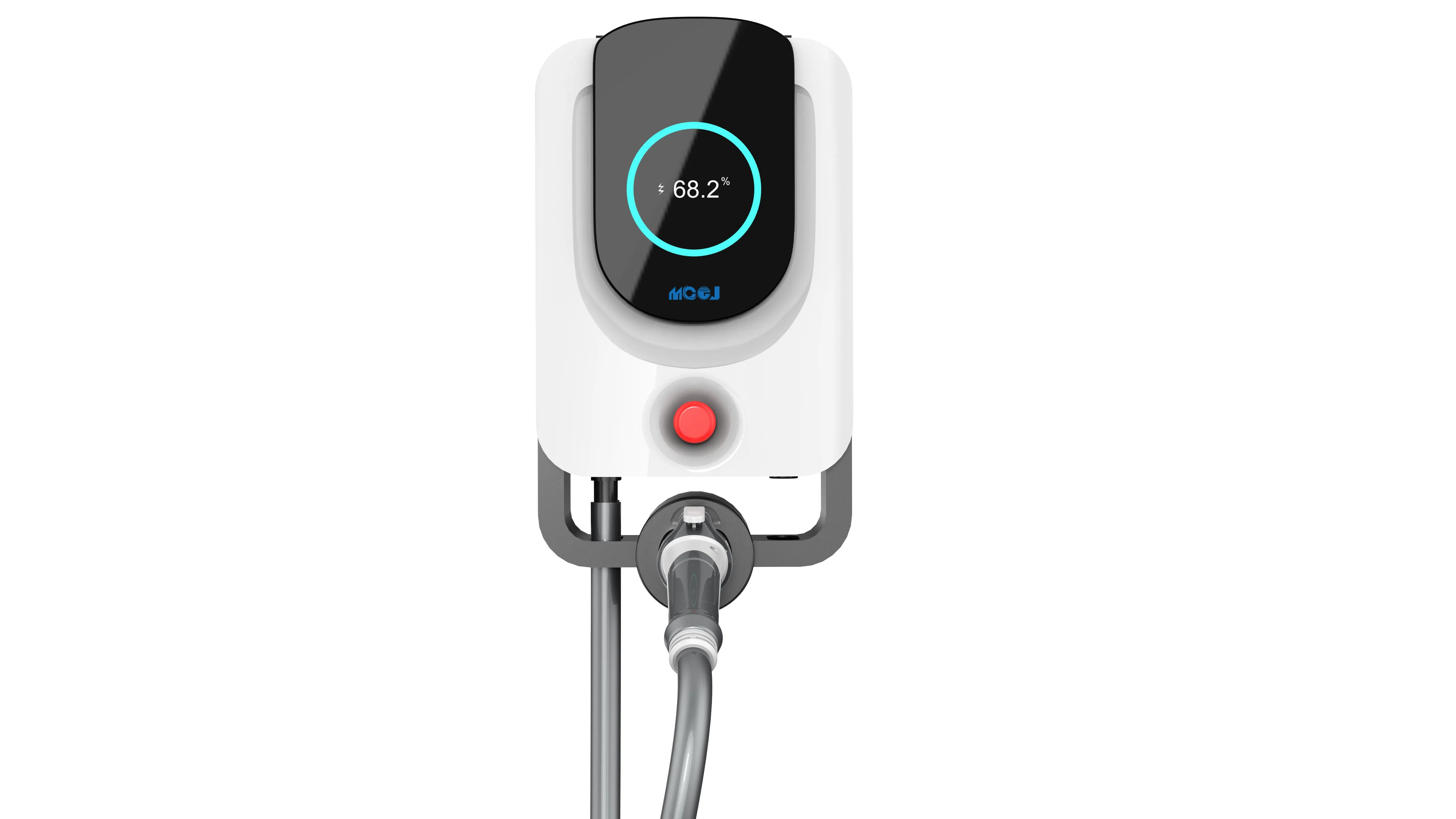 High-Power 7/22kw Portable EV Charger with RFID Access Control