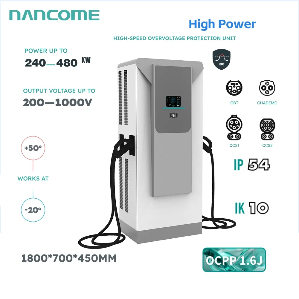 Nancome High-Efficiency High Power Charging Station for Logistics EV Charging with 360kw