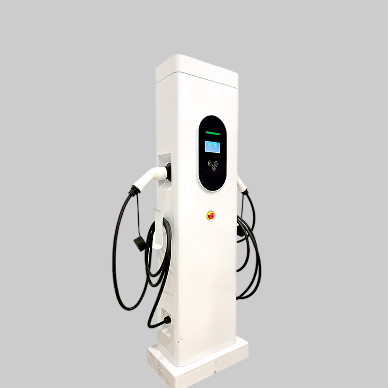 Home Use 22kw AC EV Charger Pile Level 2 Smart Commercial Charging Station Type 2 Connector High-Power Floor Evse