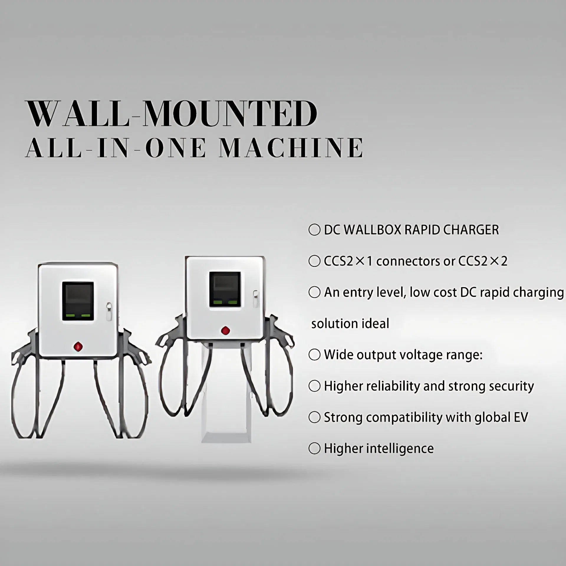 EV Charger 3 Phase EV Wall Box for Electric Vehicle Charging Station