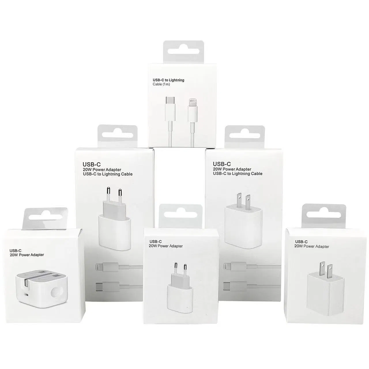 Cell Phone USB Cable Charger 20W Pd Charger Adapter Type C Charger Wall Charger Power Charging