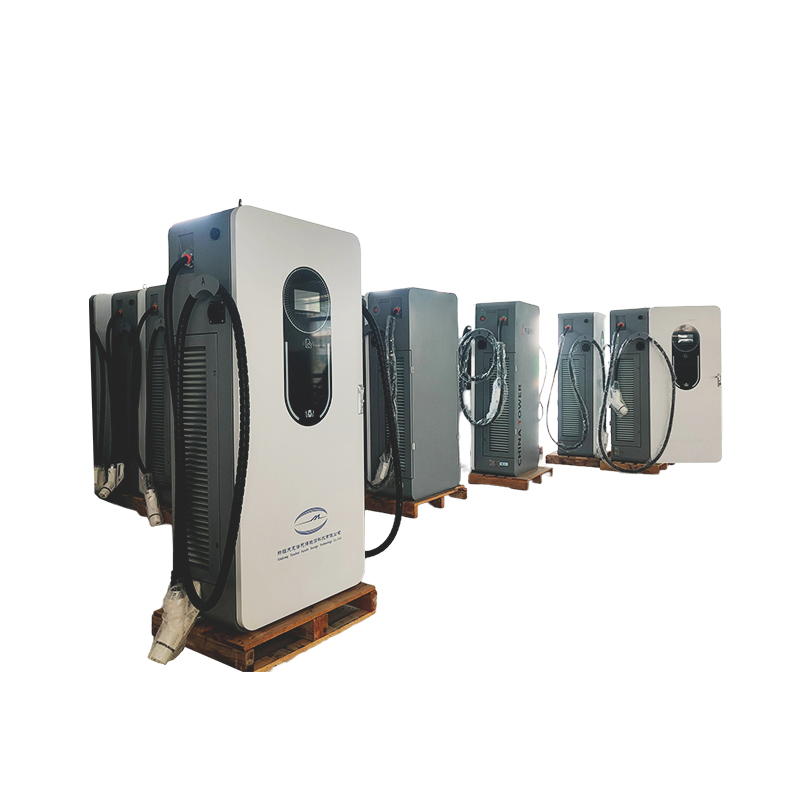 Fast Charging 120kw DC Dual Port EV Charging Station for All Vehicles