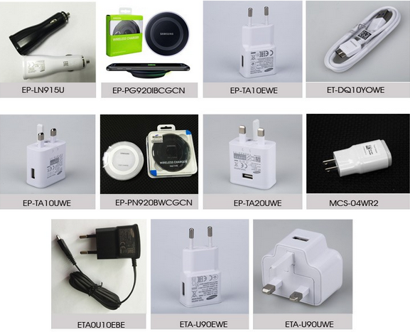 Recommended Charger Models
