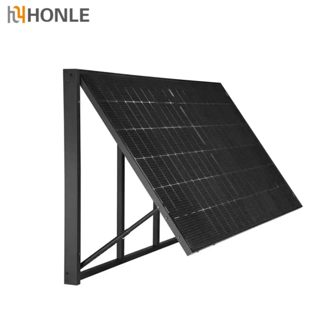 Home Solar Power Solution with Photovoltaic Panel Micro Inverter 600W Roof Balcony Mounted System