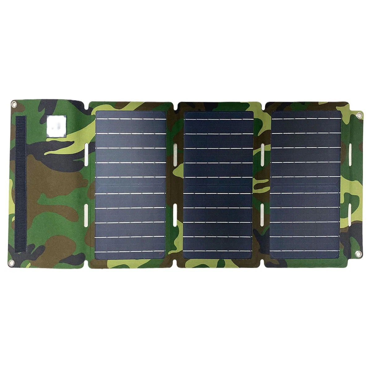 Mini Solar Panel Solar Charger 30W Portable Folding Solar Panel Blanket with 3 USB Interface