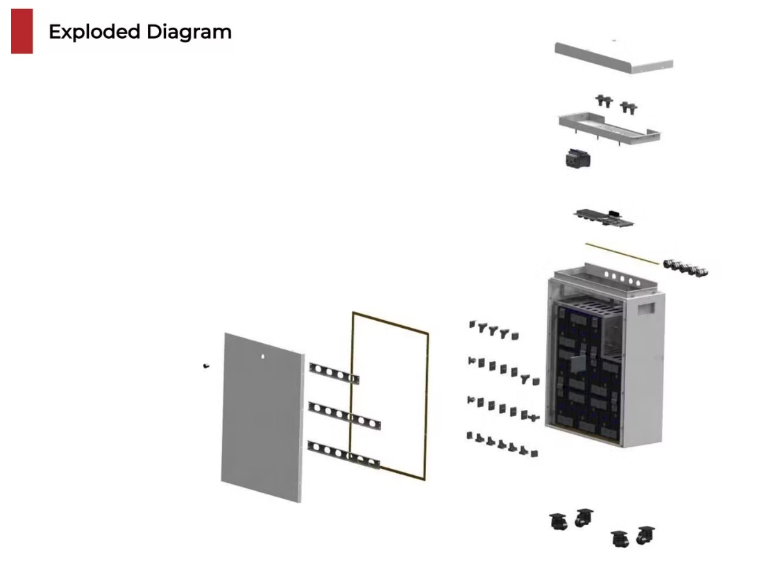 16kwh Energy Storage Power with Wheels Wres-Hw-25-016 (1)