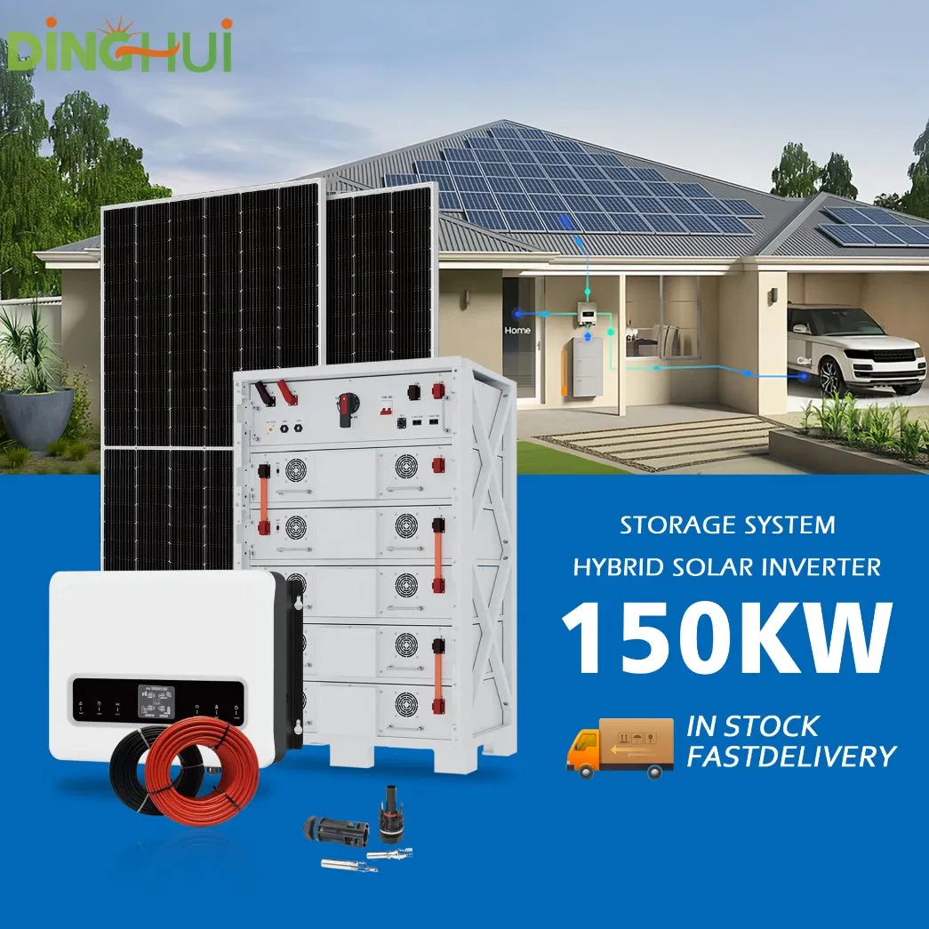 Aesthetic Rooftop Residential Solar System Waterproof Family Energy Saving Solar System