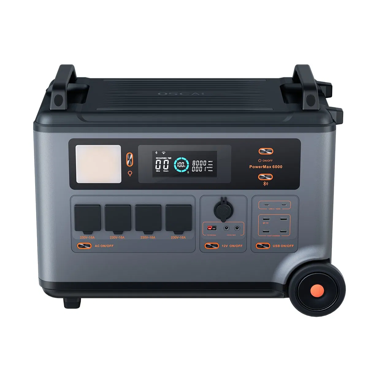 Portable Solar Generator 6000W 3600wh Power Station for Home Power Back up and Outdoor Activity