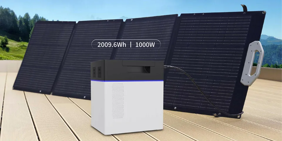 1000W Mobile Solar Panel Banner