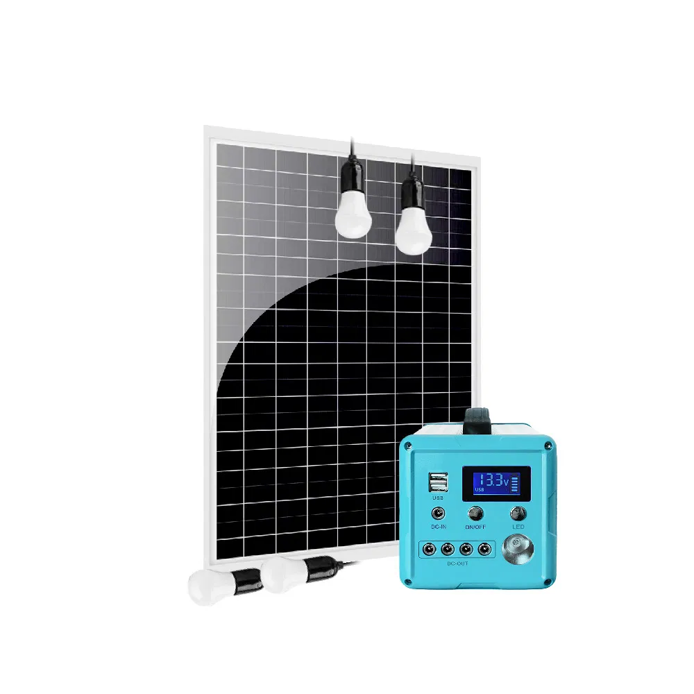 Best Portable Whole House Residential Solar Energy Storage Power System Cost for Home Solar Panel Powered 7ah Generator