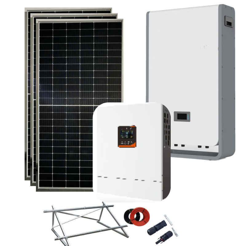 8kw Rooftop Solar Energy System with Power Storage