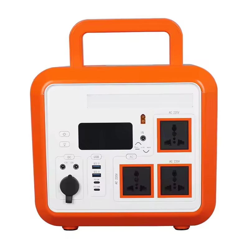 Fast Charging Solar Portable Power Station Generator for Outdoor Camping Emergency Use