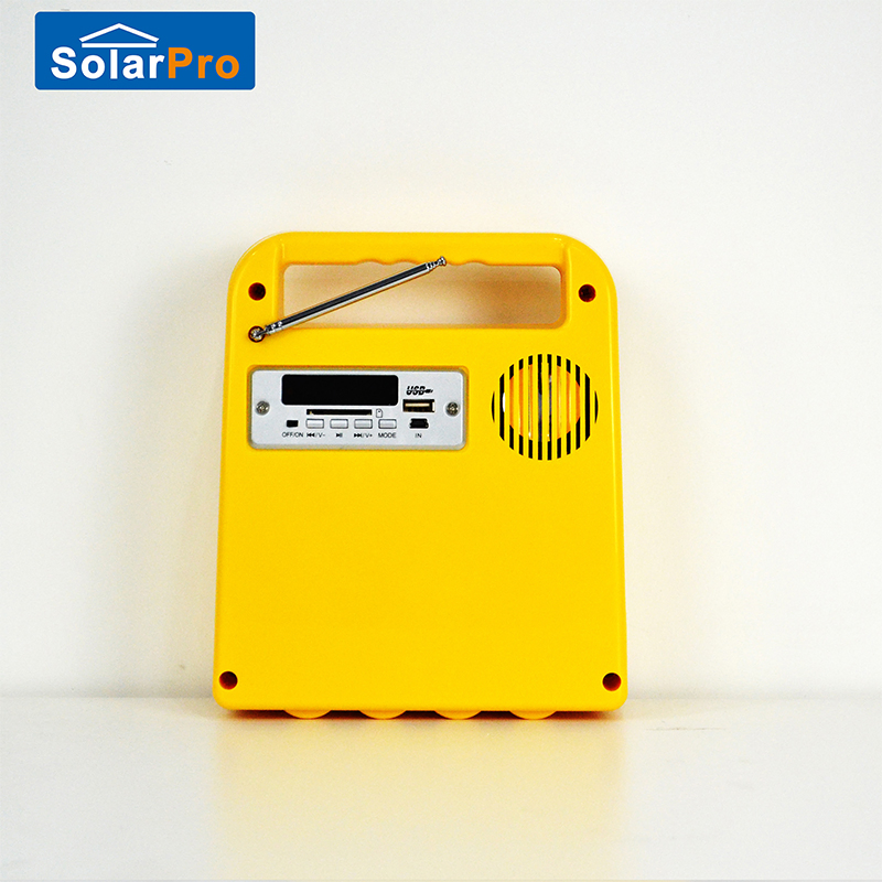 Solar Power Station DC Charging Household Camping with 30W LED Bulbs All-in-One Portable Generator Solar Energy Power System