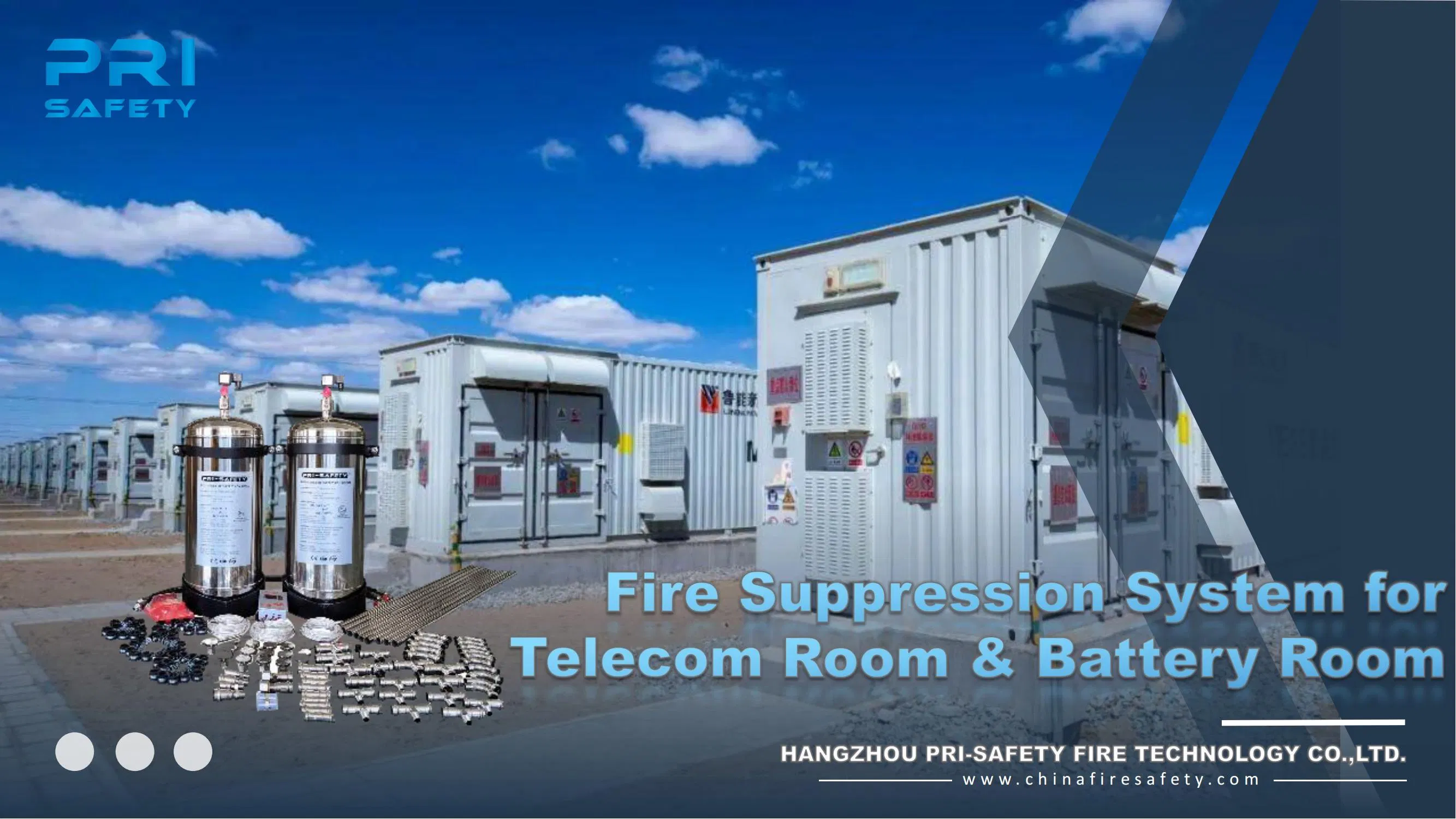 Lithium Ion Battery Fire Suppression and Explosion Protection Battery Energy Storage Systems Fire Protection System