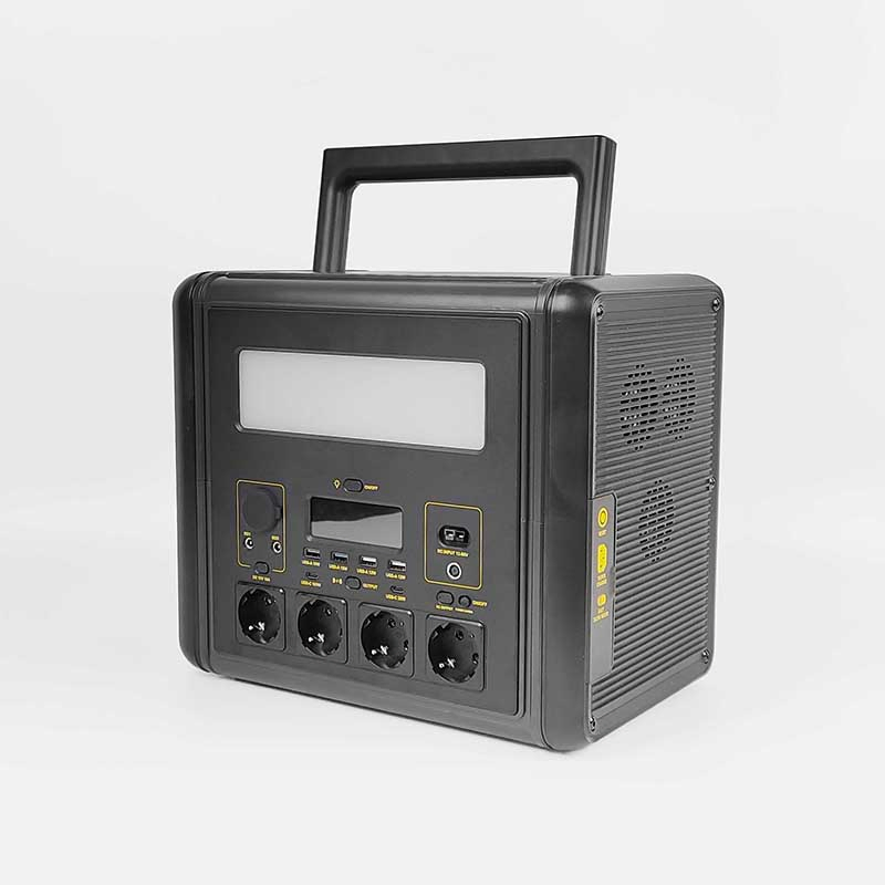 OEM Wholesale Home Solar Car AC Input Wireless Fast Charging 2000W Portable Lithium Iron Phosphate Small Power Station LiFePO4 Storage Battery Power Bank