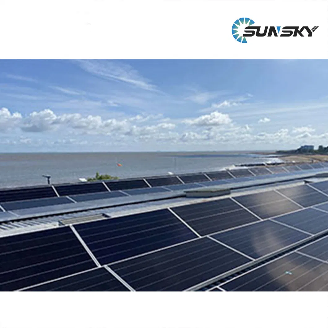 10kw Home Solar Panel Power System Complete Set 3 Phase Grid Tie Roof Solar Kit 50kw 60kw 70kw Grid Connected Solar PV System with Smart Monitoring Design