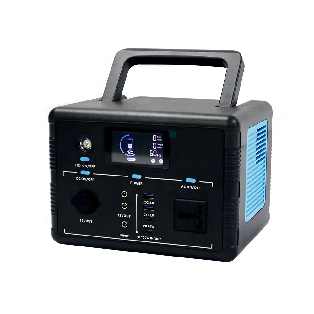 500W Portable Solar Generator for Outdoor Camping