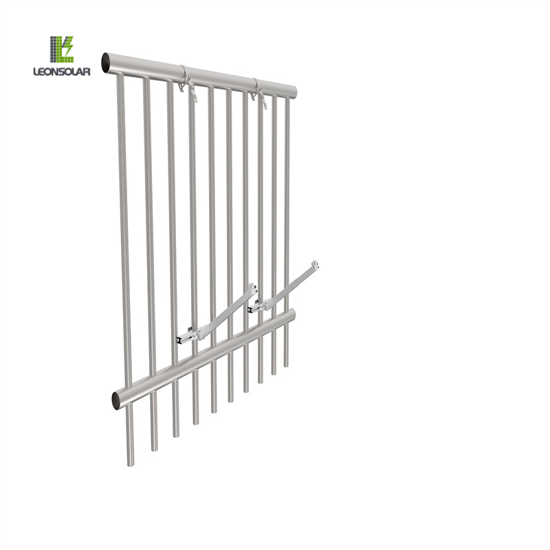 Versatile Adjustable Solar Mounting Kit for Rooftop Use