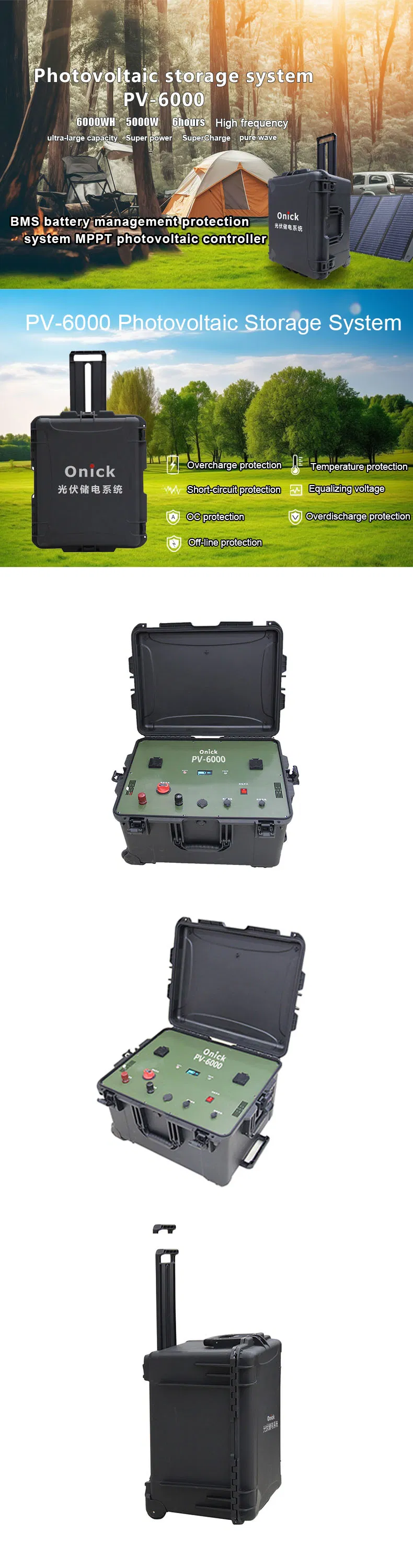 Portable Power Station 6000W