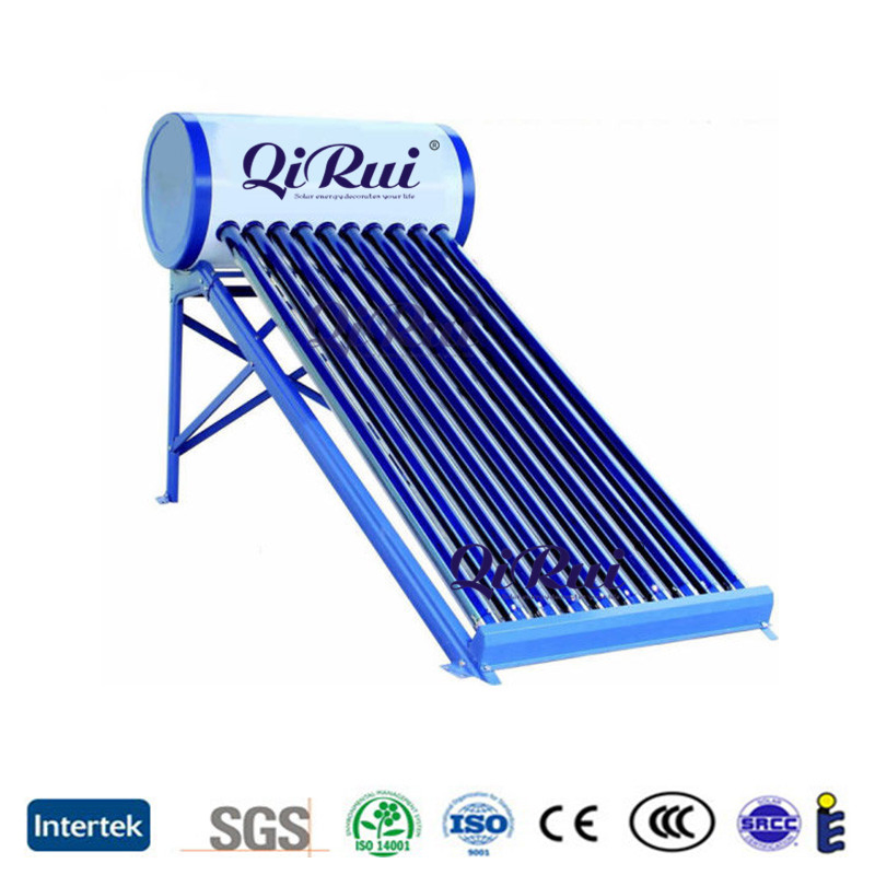 Unpressurised Rooftop Solar Energy Shower Hot Water System