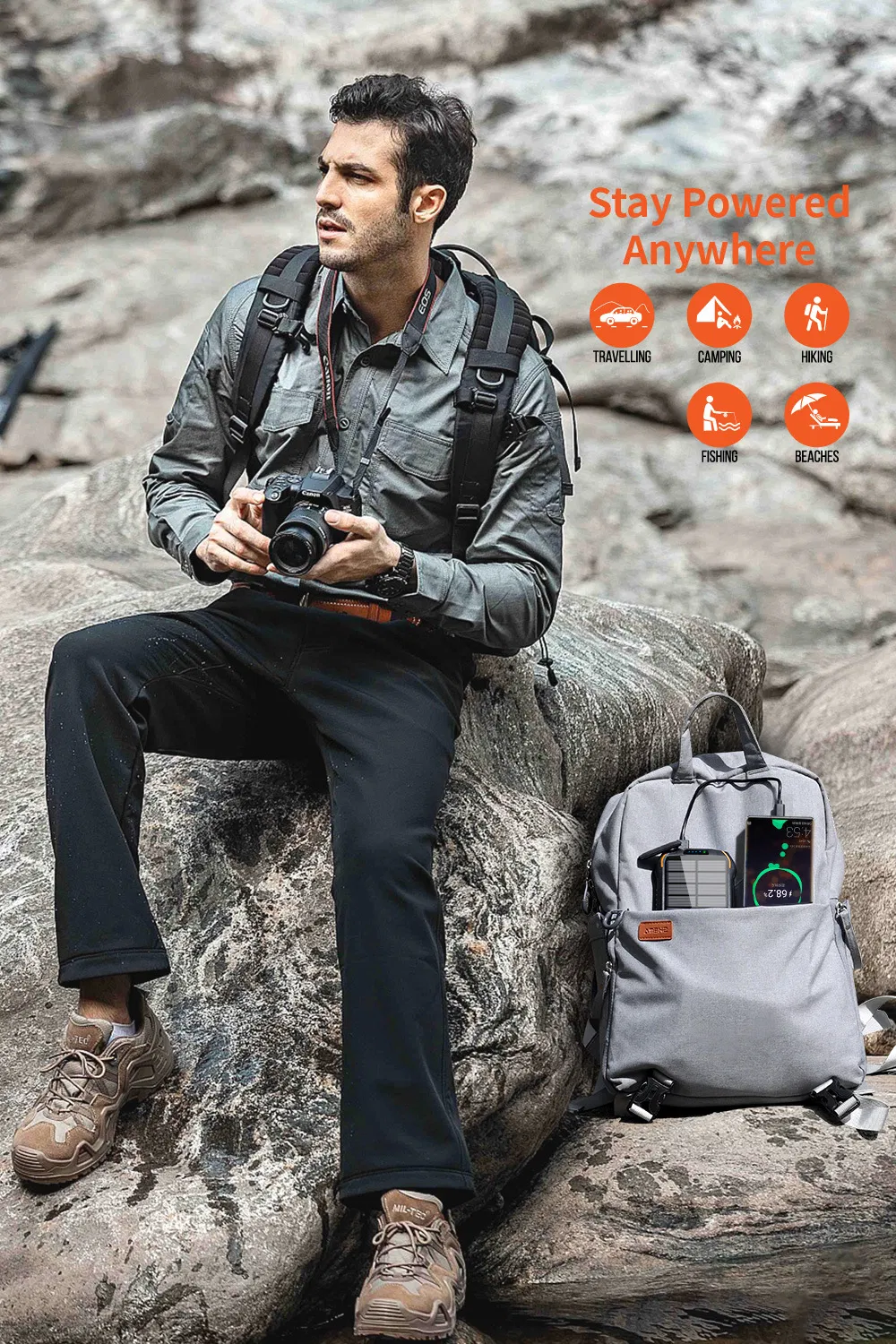 Solar Power Bank Detail 8