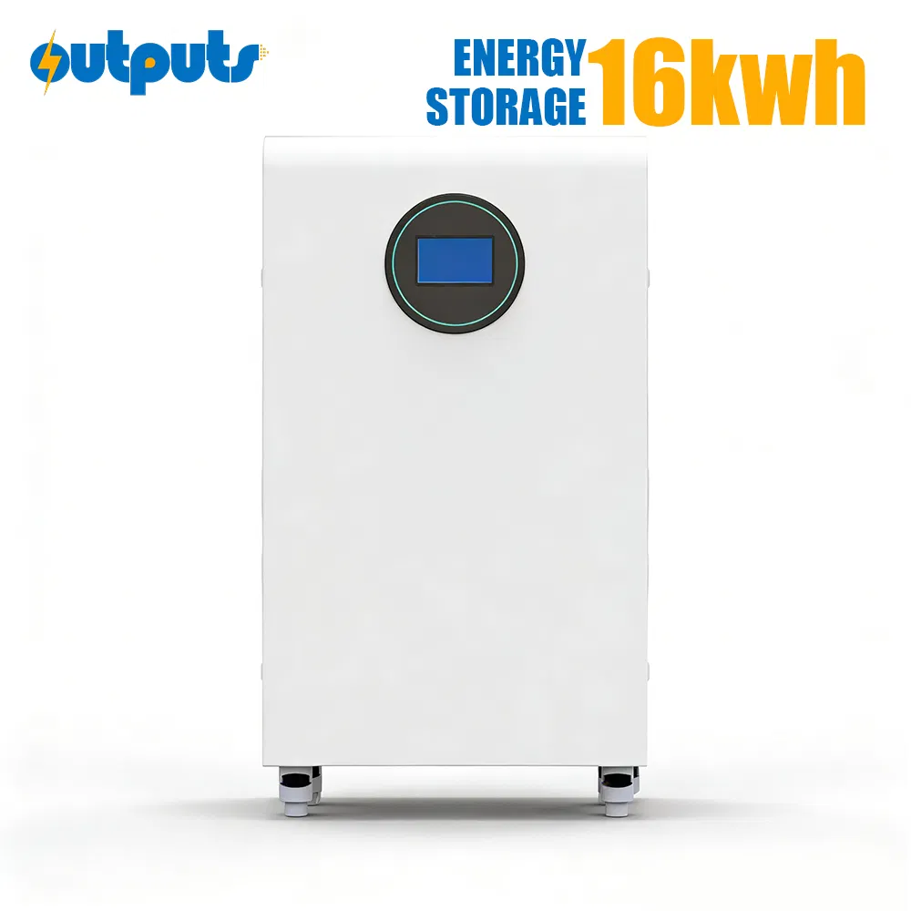 Smart 16kwh Home Solar Battery Storage System Long Cycle Life LiFePO4 with WiFi Monitoring APP for Energy Management
