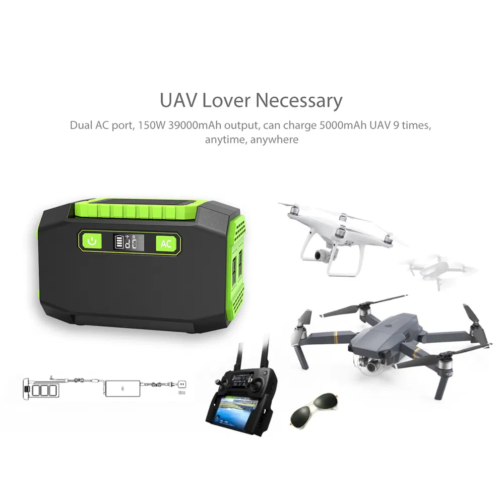 150W House Use Power Station Outdoor Energy Storage Portable Solar Generator