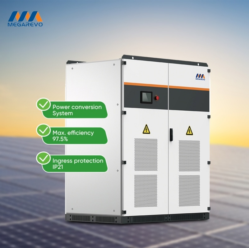 Hybrid Solar Inverter Megarevo Mps 100kw 150kw 250kw 300kw 400kw Power Conversion System for Energy Storage Converters