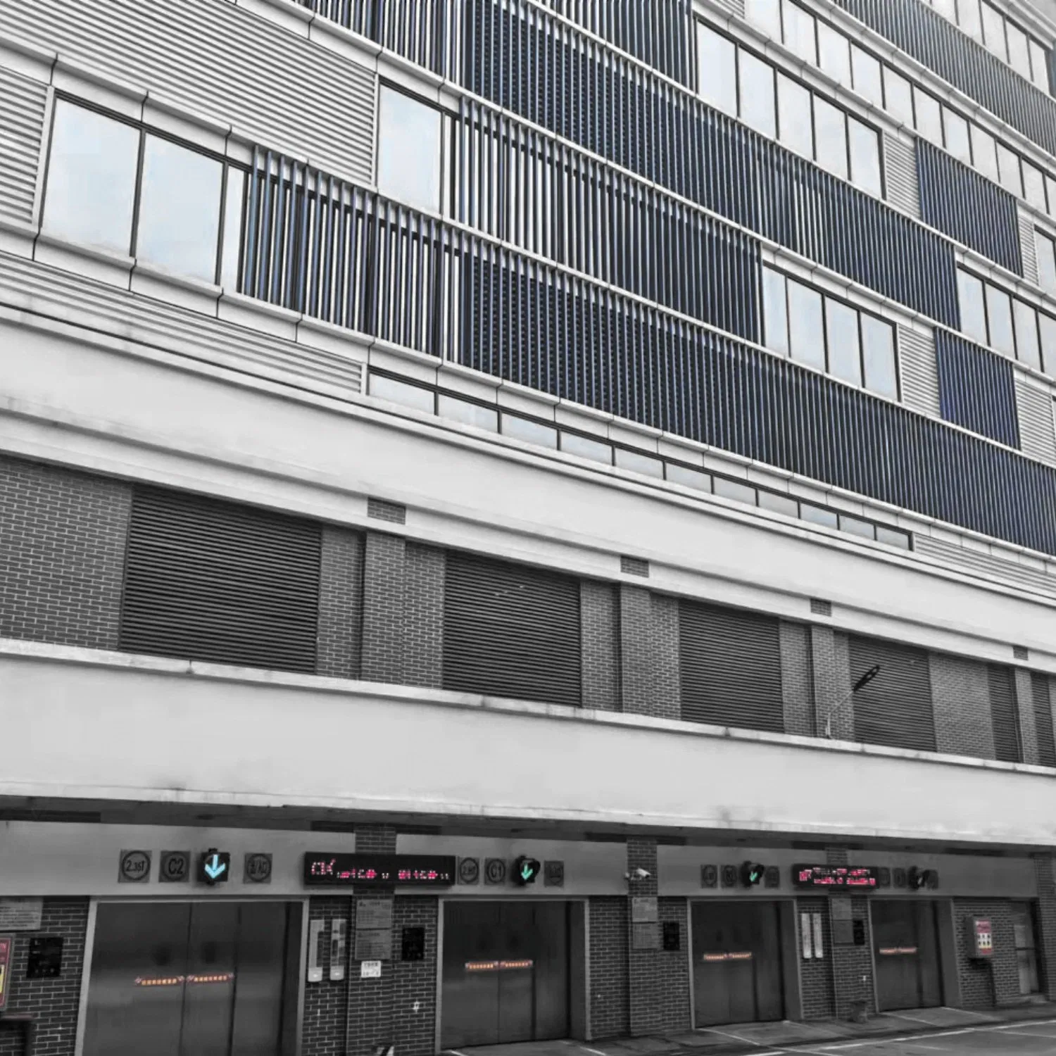 Automated Parking Tower with Smart Lighting and Energy Management System