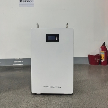 Wall-Mounted 5.12kwh LiFePO4 Battery System with Smart BMS, LCD Display, RS485 Communication and Full Safety Protection