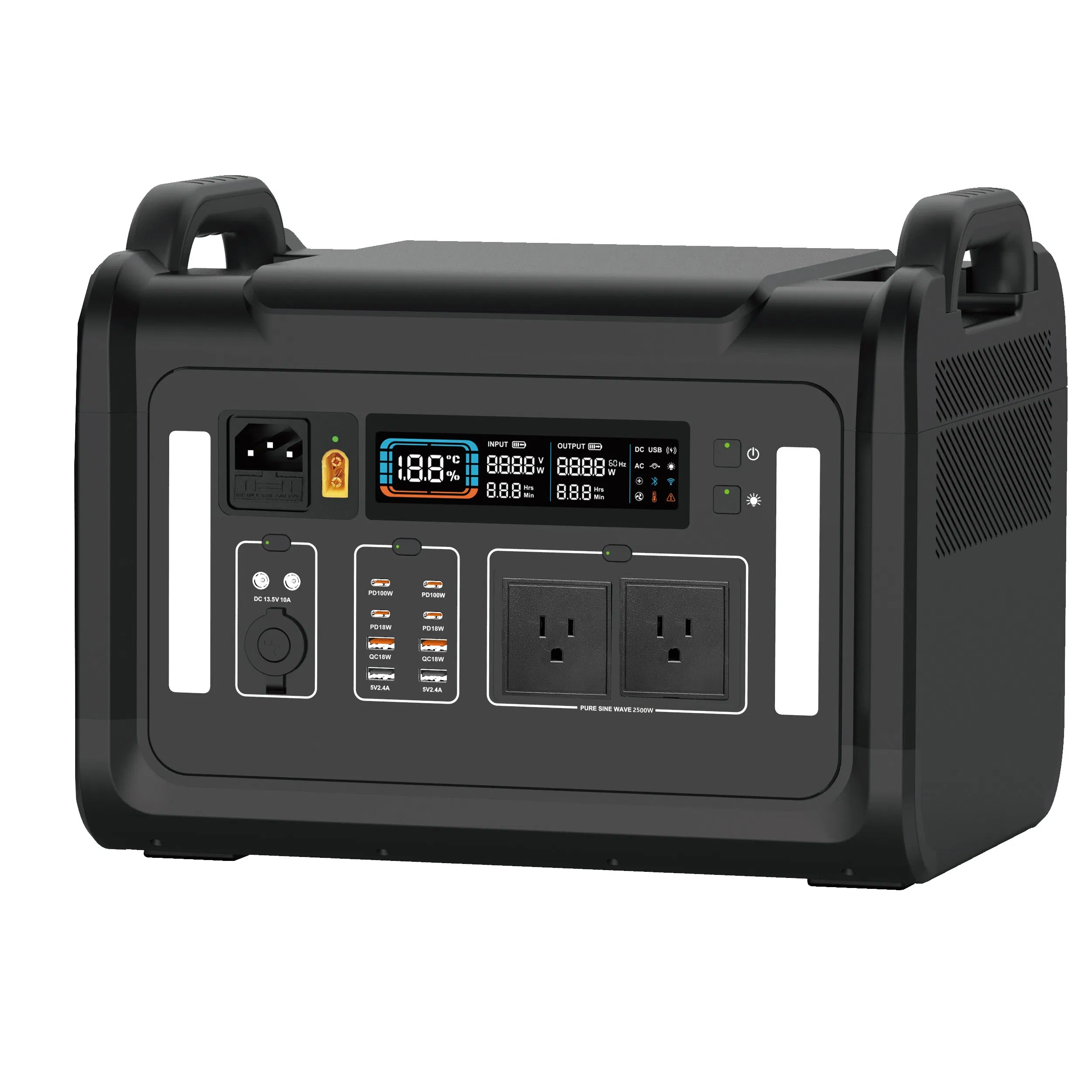 Portable 150W Solar Power Generator for Outdoor Adventures