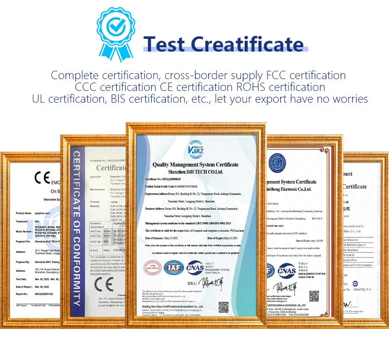 Product Certifications