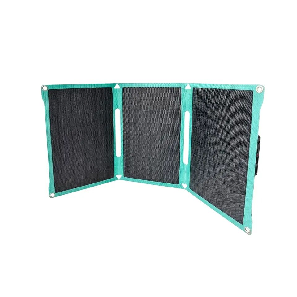 Portable 21W 28W 60W 100W Flexible Blitzwolf Beste Foldable Solar Powerbank Charger Panel Solar Energy System