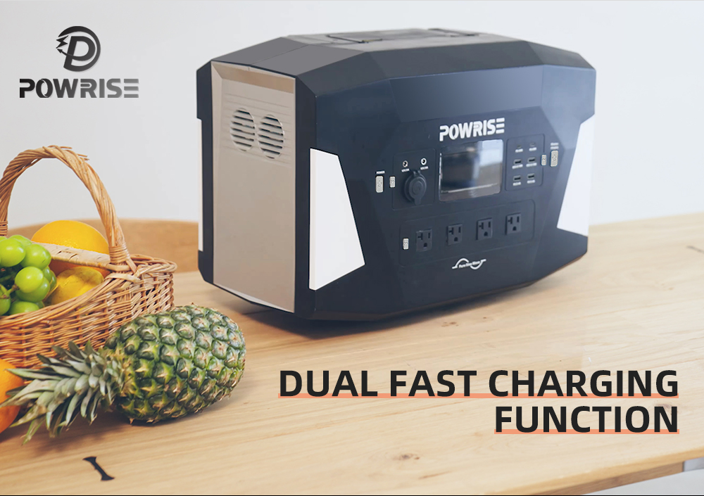 High Power 2200W Portable Power System 1843wh Emergency Backup Solar Power System for Power Outage and Camping