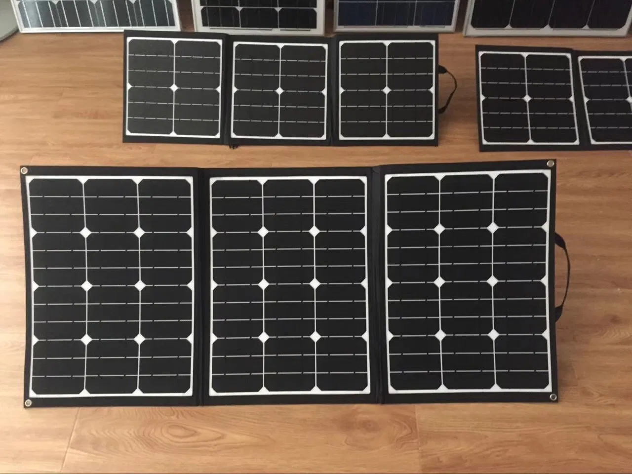 120W RV Folding Solar Panel Solar Charging System for Camping Motorhome Power Supply