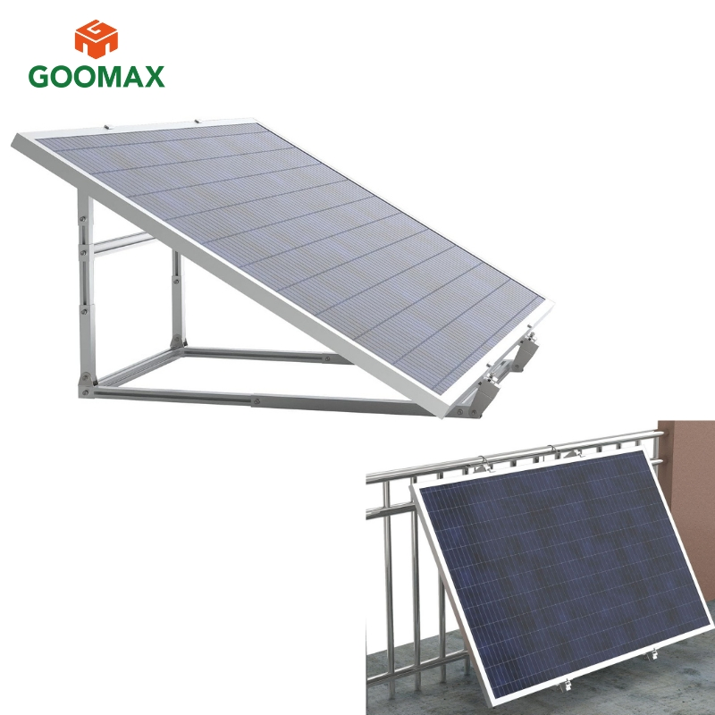 Goomax Versatile Balcony Solar Systems Balcony Brackets Comprehensive Installation Kits