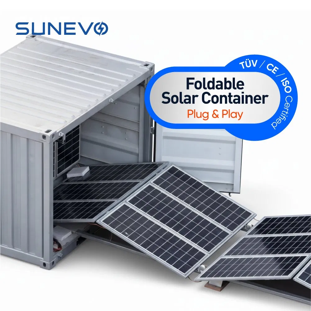 TUV Certified 100kw Foldable Solar Panel Container with Plug and Play System for Professional Industrial Energy Storage Solutions