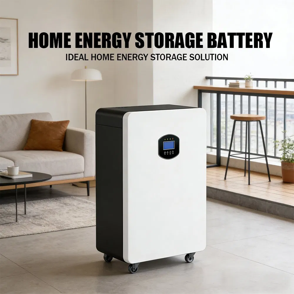 Wheeled Mobile Compact Home Energy Storage All in One 5kwh LiFePO4 Power Bank with Built-in Inverter for Apartment