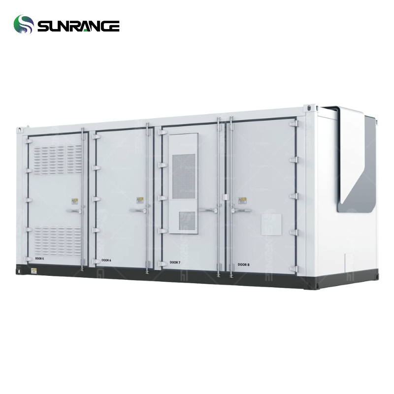 Sunrange Industrial &amp; Commercial 500kw 1000kw 2mwh Solar Bess Storage System Air Cooling LiFePO4 Battery Container Energy Storage System