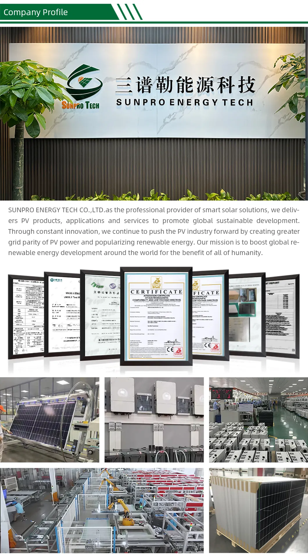 Solar Panel Features