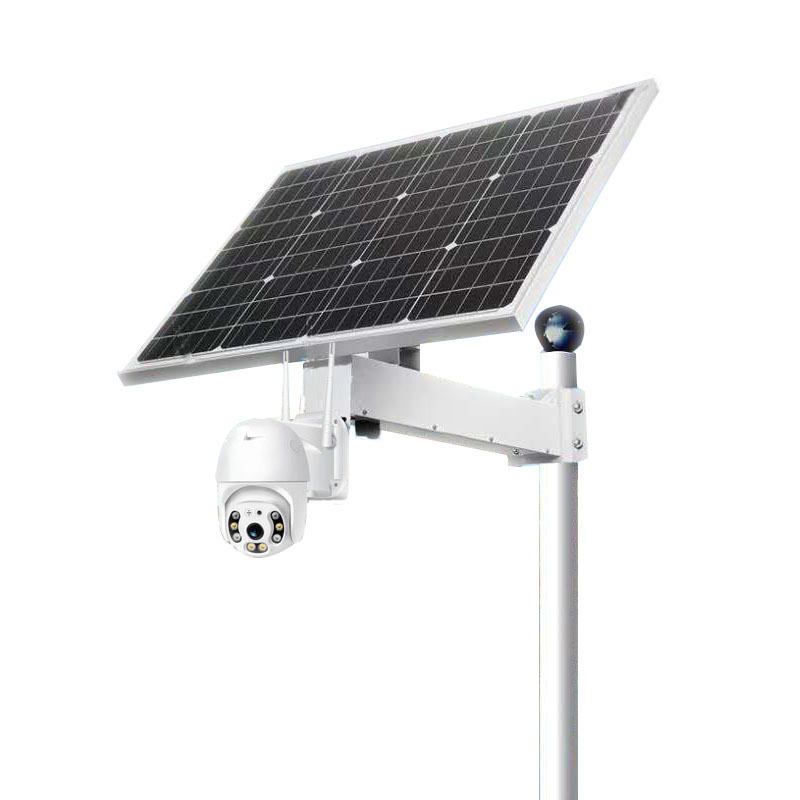 80W Monitoring Smart Pole Wind Turbine Solar Panel Street Light System